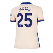 Chelsea Moises Caicedo #25 Replika Bortedrakt Dame 2024-25 Kortermet
