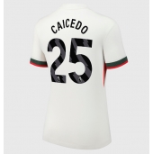 Chelsea Moises Caicedo #25 Replika Bortedrakt Dame 2025-26 Kortermet