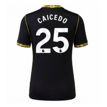 Chelsea Moises Caicedo #25 Replika Bortedrakt Dame 2026-27 Kortermet