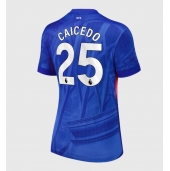 Chelsea Moises Caicedo #25 Replika Hjemmedrakt Dame 2025-26 Kortermet