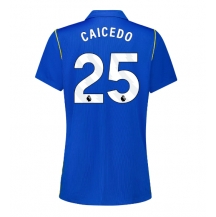 Chelsea Moises Caicedo #25 Replika Hjemmedrakt Dame 2026-27 Kortermet