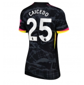 Chelsea Moises Caicedo #25 Replika Tredjedrakt Dame 2024-25 Kortermet