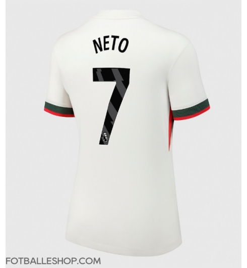 Chelsea Pedro Neto #7 Replika Bortedrakt Dame 2025-26 Kortermet Chelsea Pedro Neto #7 Replika Bortedrakt Dame 2025-26 Kortermet