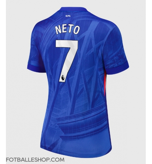 Chelsea Pedro Neto #7 Replika Hjemmedrakt Dame 2025-26 Kortermet Chelsea Pedro Neto #7 Replika Hjemmedrakt Dame 2025-26 Kortermet