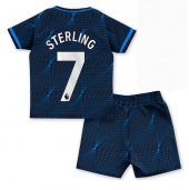 Chelsea Raheem Sterling #7 Replika Bortedrakt Barn 2023-24 Kortermet (+ bukser)