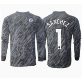 Chelsea Robert Sanchez #1 Keeper Replika Bortedrakt 2024-25 Langermet