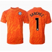 Chelsea Robert Sanchez #1 Keeper Replika Hjemmedrakt 2024-25 Kortermet