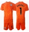 Chelsea Robert Sanchez #1 Keeper Replika Hjemmedrakt Barn 2024-25 Kortermet (+ bukser)