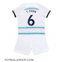 Chelsea Thiago Silva #6 Replika Bortedrakt Barn 2022-23 Kortermet (+ bukser)