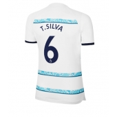Chelsea Thiago Silva #6 Replika Bortedrakt Dame 2022-23 Kortermet
