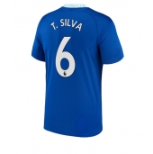 Chelsea Thiago Silva #6 Replika Hjemmedrakt 2022-23 Kortermet