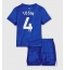 Chelsea Tosin Adarabioyo #4 Replika Hjemmedrakt Barn 2025-26 Kortermet (+ bukser)