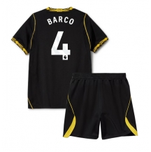 Chelsea Valentin Barco #4 Replika Bortedrakt Barn 2026-27 Kortermet (+ bukser)