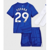 Chelsea Wesley Fofana #29 Replika Hjemmedrakt Barn 2025-26 Kortermet (+ bukser)