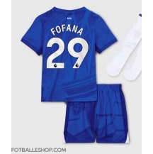 Chelsea Wesley Fofana #29 Replika Hjemmedrakt Barn 2025-26 Kortermet (+ bukser)