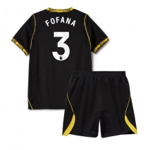 Chelsea Wesley Fofana #3 Replika Bortedrakt Barn 2026-27 Kortermet (+ bukser)