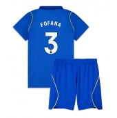 Chelsea Wesley Fofana #3 Replika Hjemmedrakt Barn 2026-27 Kortermet (+ bukser)