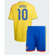 Colombia James Rodriguez #10 Replika Hjemmedrakt Barn VM 2026 Kortermet (+ bukser)
