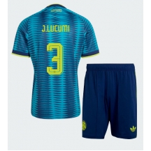 Colombia Jhon Lucumi #3 Replika Bortedrakt Barn VM 2026 Kortermet (+ bukser)