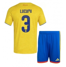 Colombia Jhon Lucumi #3 Replika Hjemmedrakt Barn VM 2026 Kortermet (+ bukser)
