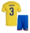 Colombia Jhon Lucumi #3 Replika Hjemmedrakt Barn VM 2026 Kortermet (+ bukser)