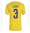 Colombia Jhon Lucumi #3 Replika Hjemmedrakt Dame VM 2026 Kortermet