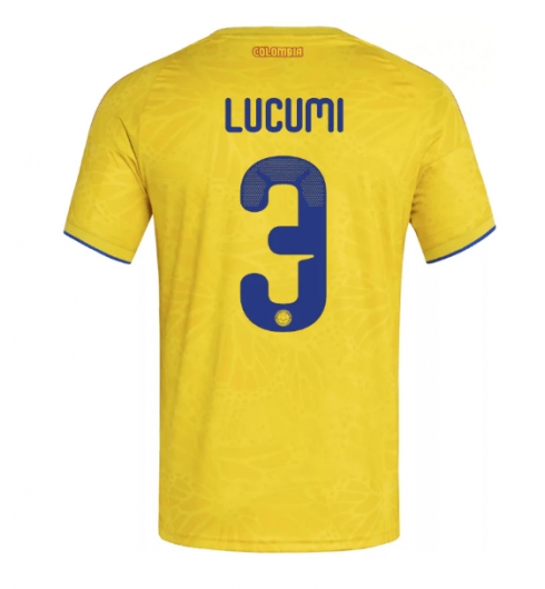 Colombia Jhon Lucumi #3 Replika Hjemmedrakt VM 2026 Kortermet Colombia Jhon Lucumi #3 Replika Hjemmedrakt VM 2026 Kortermet