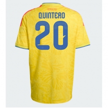 Colombia Juan Fernando Quintero #20 Replika Hjemmedrakt VM 2026 Kortermet