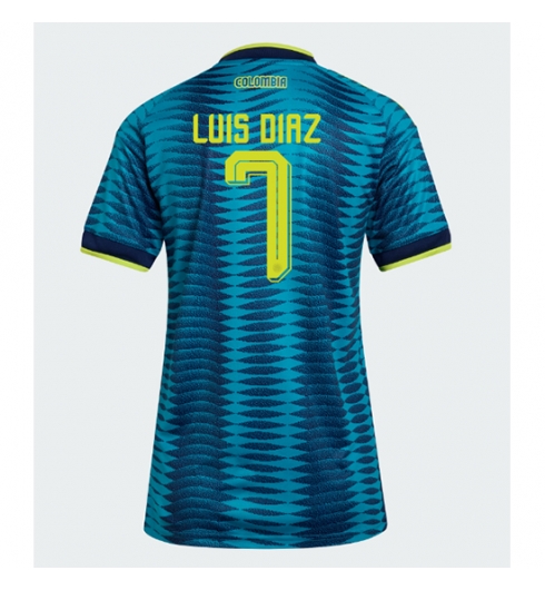 Colombia Luis Diaz #7 Replika Bortedrakt Dame VM 2026 Kortermet Colombia Luis Diaz #7 Replika Bortedrakt Dame VM 2026 Kortermet
