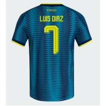 Colombia Luis Diaz #7 Replika Bortedrakt VM 2026 Kortermet