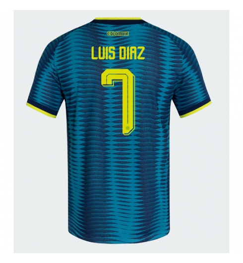 Colombia Luis Diaz #7 Replika Bortedrakt VM 2026 Kortermet Colombia Luis Diaz #7 Replika Bortedrakt VM 2026 Kortermet