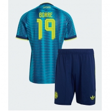Colombia Rafael Santos Borre #19 Replika Bortedrakt Barn VM 2026 Kortermet (+ bukser)