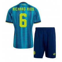 Colombia Richard Rios #6 Replika Bortedrakt Barn VM 2026 Kortermet (+ bukser)