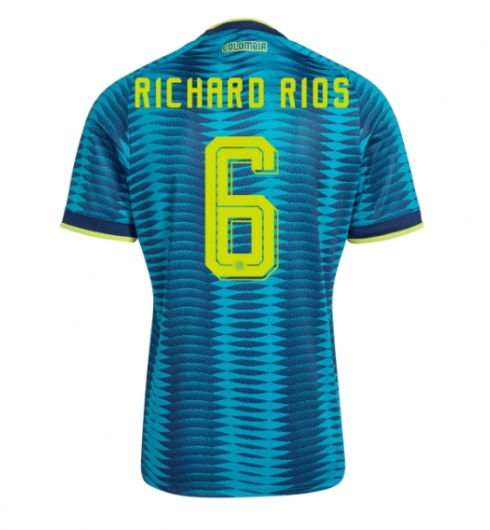 Colombia Richard Rios #6 Replika Bortedrakt VM 2026 Kortermet Colombia Richard Rios #6 Replika Bortedrakt VM 2026 Kortermet