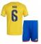 Colombia Richard Rios #6 Replika Hjemmedrakt Barn VM 2026 Kortermet (+ bukser)