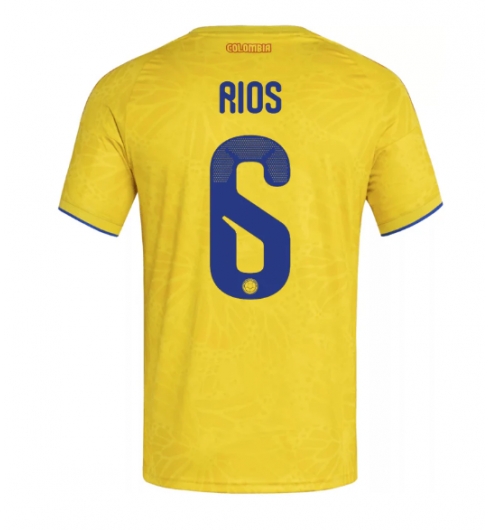 Colombia Richard Rios #6 Replika Hjemmedrakt VM 2026 Kortermet Colombia Richard Rios #6 Replika Hjemmedrakt VM 2026 Kortermet