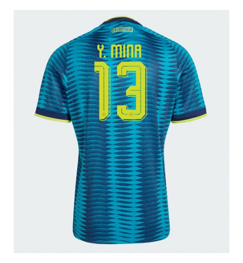 Colombia Yerry Mina #13 Replika Bortedrakt VM 2026 Kortermet Colombia Yerry Mina #13 Replika Bortedrakt VM 2026 Kortermet