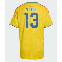 Colombia Yerry Mina #13 Replika Hjemmedrakt Dame VM 2026 Kortermet