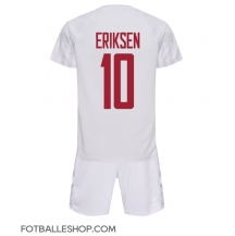 Danmark Christian Eriksen #10 Replika Bortedrakt Barn VM 2022 Kortermet (+ bukser)