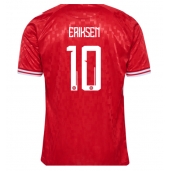 Danmark Christian Eriksen #10 Replika Hjemmedrakt EM 2024 Kortermet