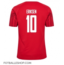 Danmark Christian Eriksen #10 Replika Hjemmedrakt VM 2022 Kortermet
