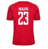 Danmark Pierre-Emile Hojbjerg #23 Replika Hjemmedrakt VM 2022 Kortermet