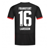 Eintracht Frankfurt Hugo Larsson #16 Replika Bortedrakt 2024-25 Kortermet