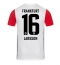 Eintracht Frankfurt Hugo Larsson #16 Replika Hjemmedrakt 2024-25 Kortermet