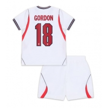 England Anthony Gordon #18 Replika Hjemmedrakt Barn VM 2026 Kortermet (+ bukser)