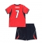 England Bukayo Saka #7 Replika Bortedrakt Barn VM 2026 Kortermet (+ bukser)