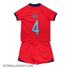 England Declan Rice #4 Replika Bortedrakt Barn VM 2022 Kortermet (+ bukser)