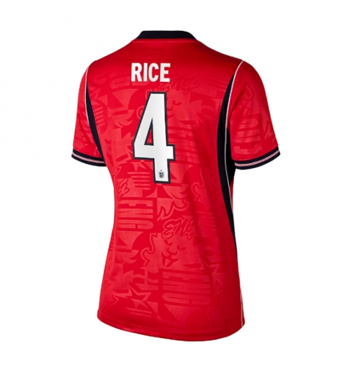 England Declan Rice #4 Replika Bortedrakt Dame VM 2026 Kortermet England Declan Rice #4 Replika Bortedrakt Dame VM 2026 Kortermet