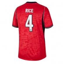 England Declan Rice #4 Replika Bortedrakt VM 2026 Kortermet