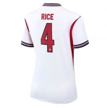 England Declan Rice #4 Replika Hjemmedrakt Dame VM 2026 Kortermet